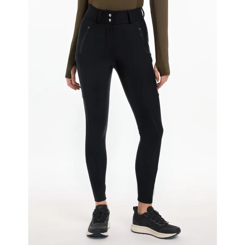 LeMieux Drytex Waterproof Breeches Full Seat - Black-2