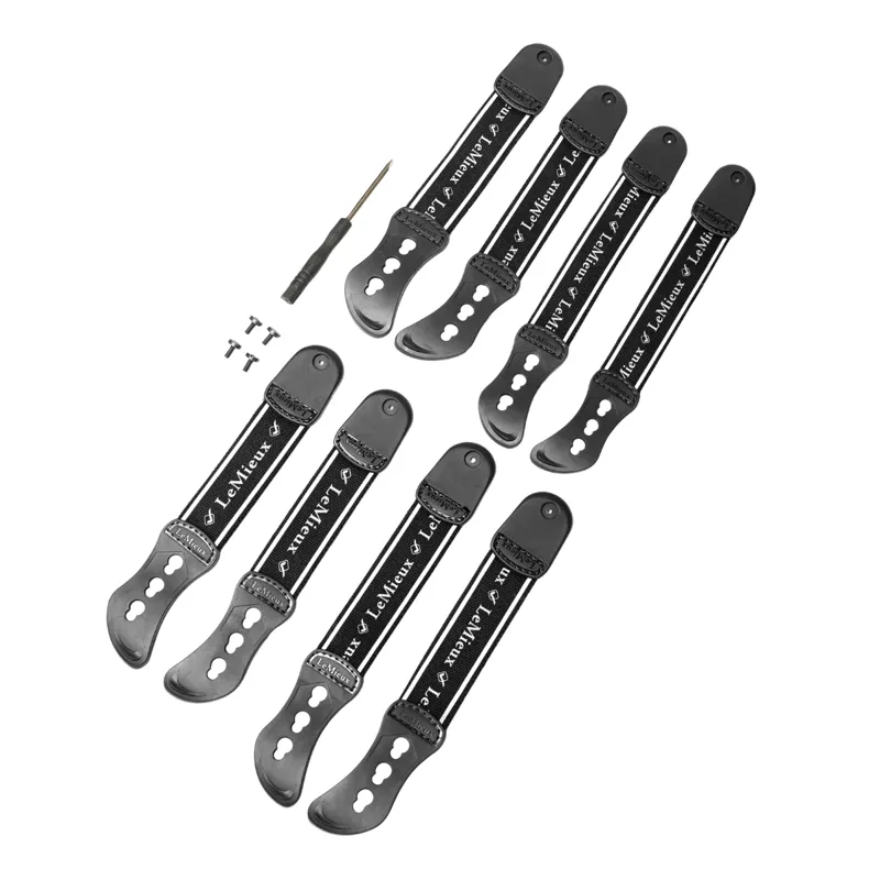 LeMieux Exo-Flex Ankle Spare Strap Set - Black