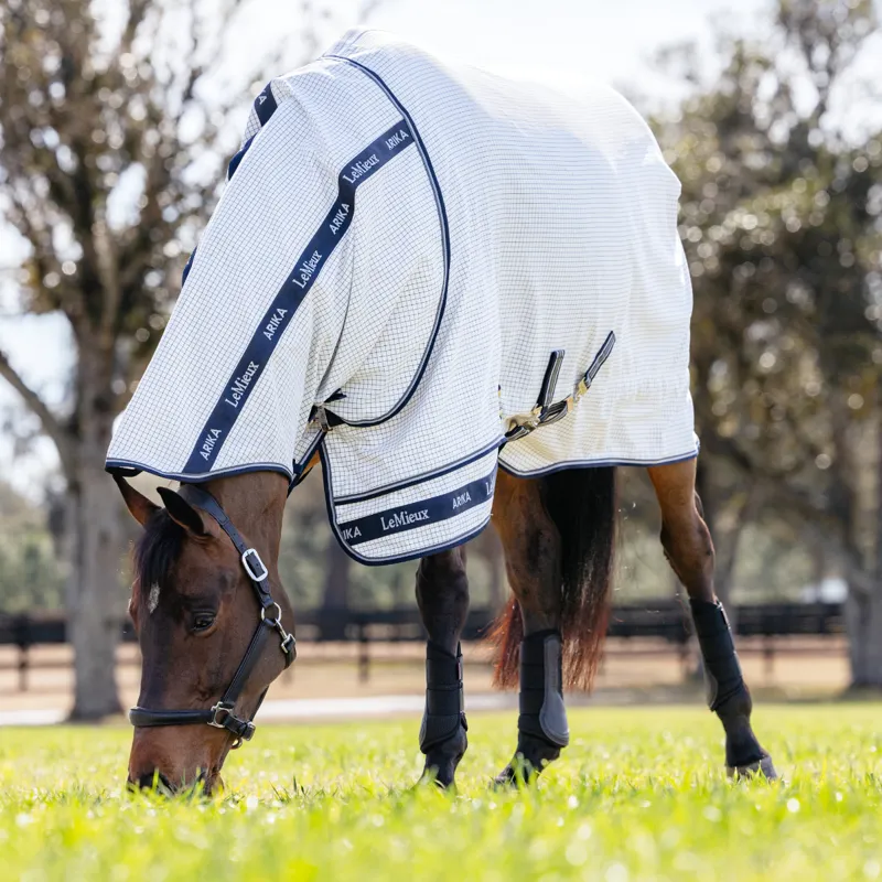 LeMieux Arika Field Rug - White-3