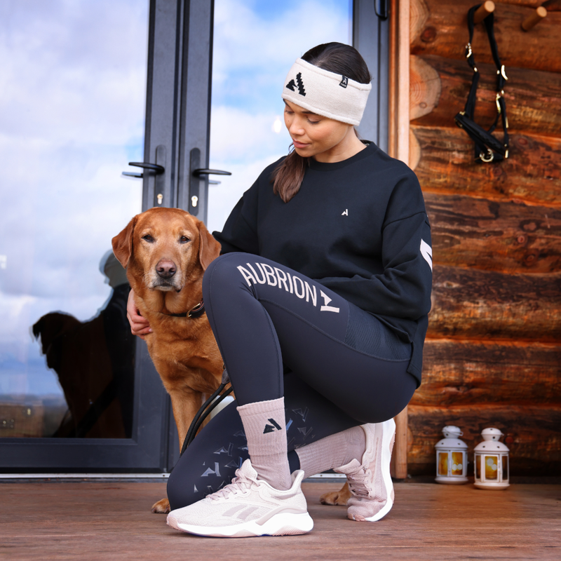 Aubrion React Non-Stop Riding Tights - Shadow-11