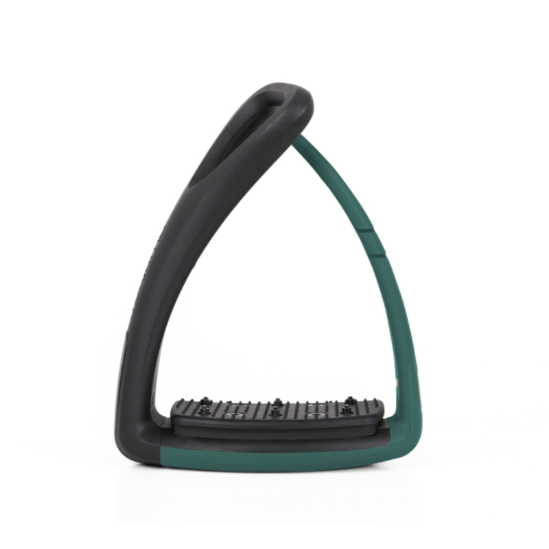 Freejump Soft'Up Pro 2 Stirrups - Black/Teal-1