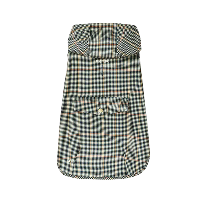 Joules Packaway Dog Jacket - Henson Check-1