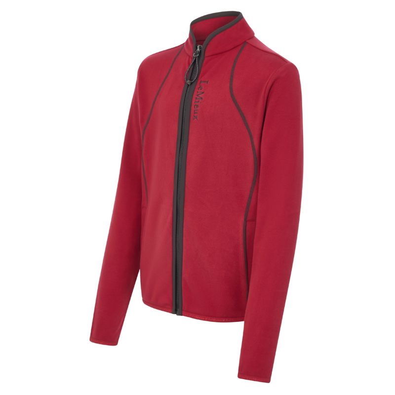 LeMieux Young Rider Felicity Fleece Zip Through - Ember-2