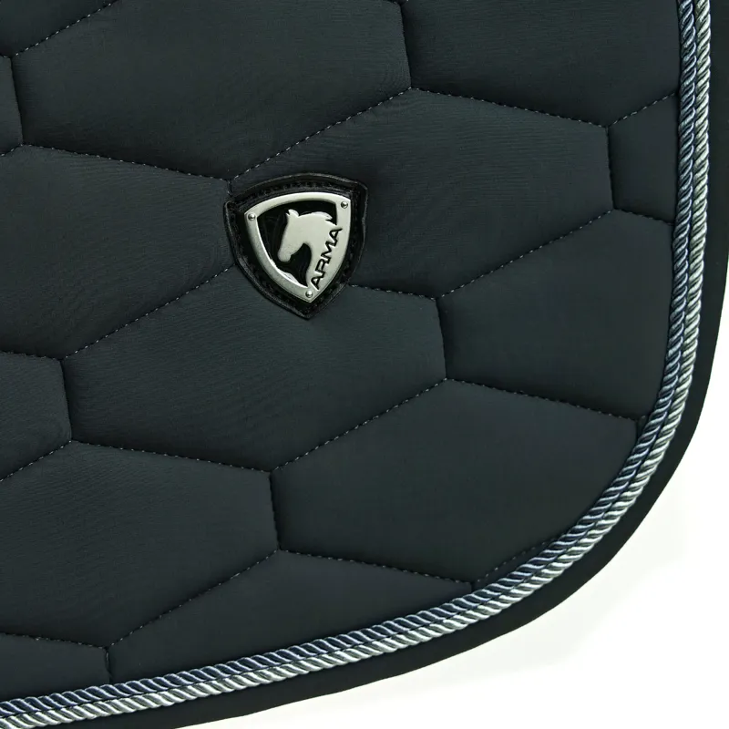 Shires Arma Eltar GP Saddlecloth - Grey-1