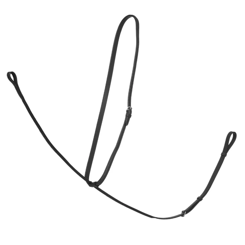 LeMieux Hunter Standing Martingale - Black/Silver