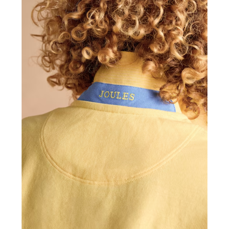 Joules Ladies Woody Polo Shirt - Yellow-6