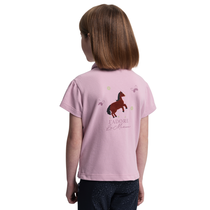 LeMieux Mini Polo Shirt - Fondant-1
