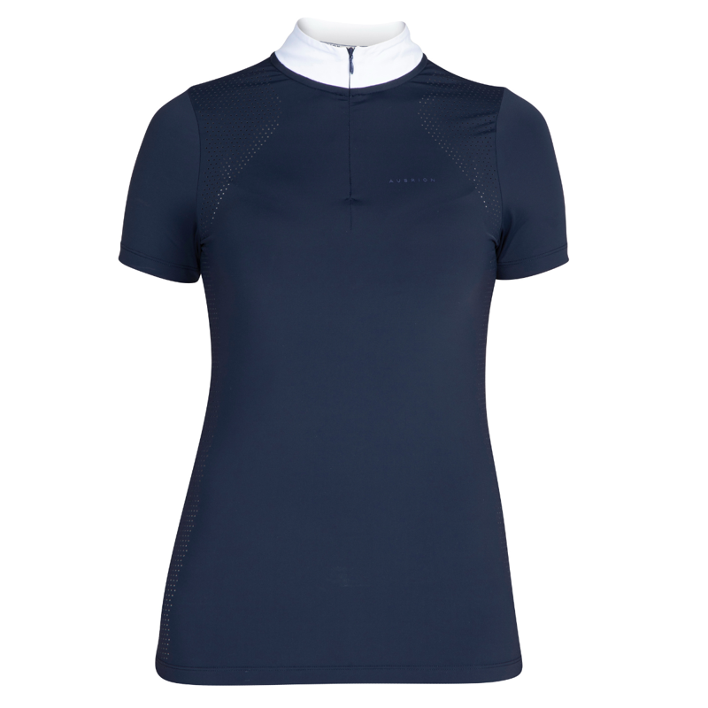 Aubrion Optima QX Show Shirt - Navy