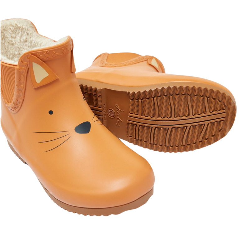 Joules Kids' Raindance Character Ankle Wellies - Fox-3