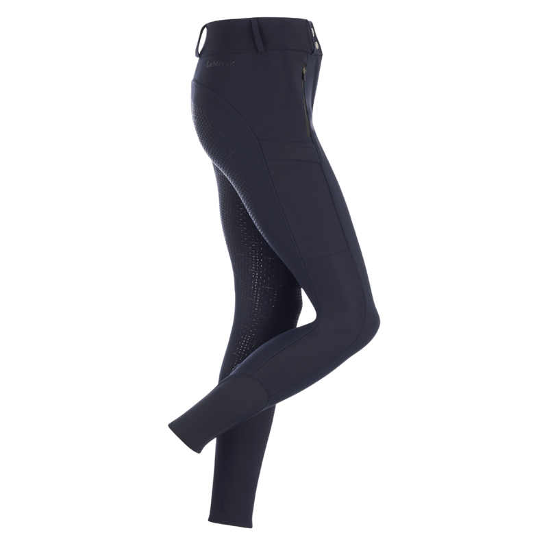 LeMieux Drytex Waterproof Breeches Full Seat - Navy-1