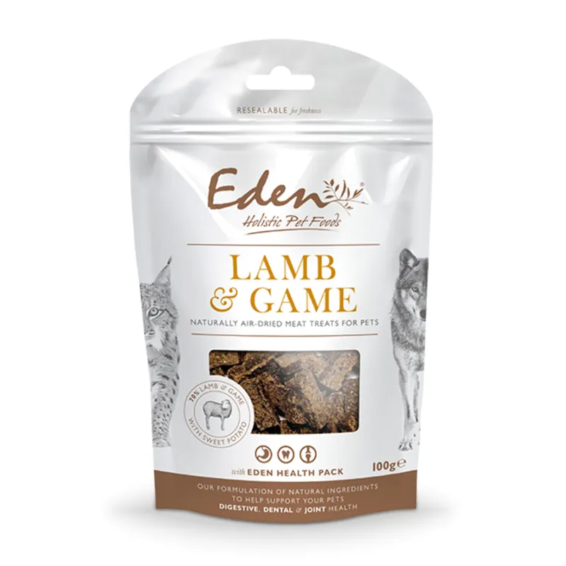 Eden Lamb And Game Treats - 100g