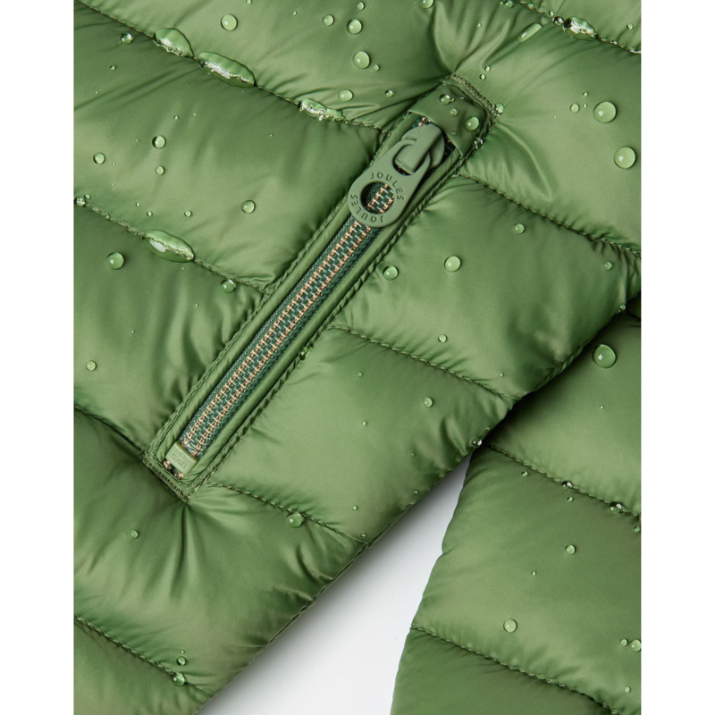 Joules Boys' Cairn Showerproof Padded Jacket - Green-1