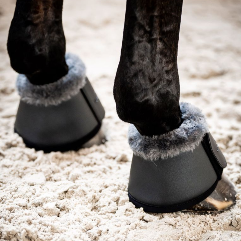 Horseware Pro Bamboo Overreach Boots - Black/Black-1