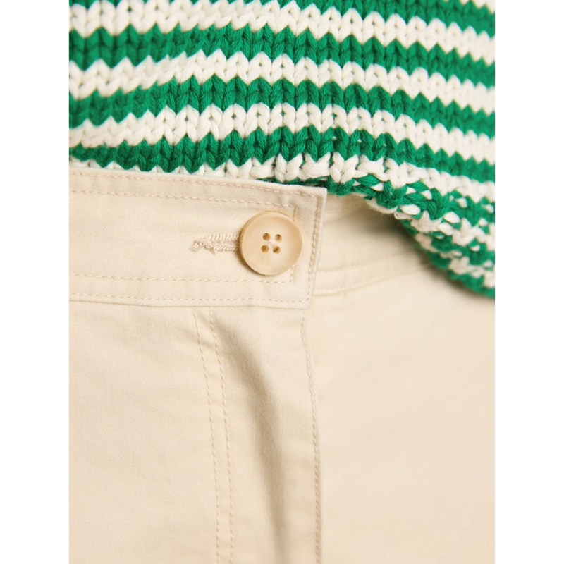 Joules Ladies Straight Leg Chino Trousers - Sand-6