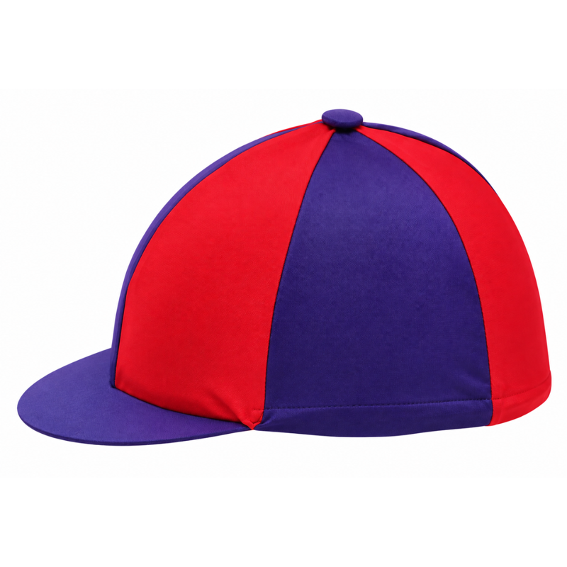 Hy Two Tone Lycra Silks - Purple/Red