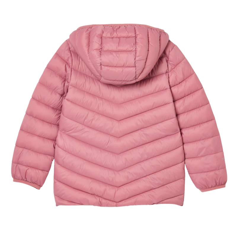 Joules Girls' Kinnaird Showerproof Padded Coat - Pink-1
