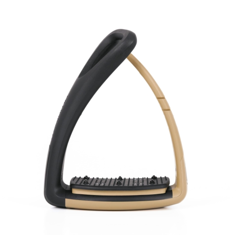 Freejump Soft'Up Pro 2 Stirrups - Black/Latte-1