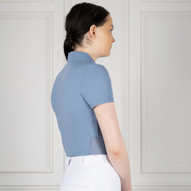 Coldstream Coldingham Short Sleeve Base Layer - Maya Blue-1