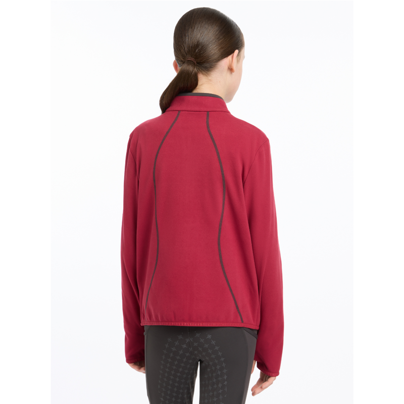 LeMieux Young Rider Felicity Fleece Zip Through - Ember-4