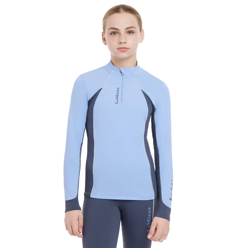 LeMieux Esme Young Rider Base Layer - Corn Blue