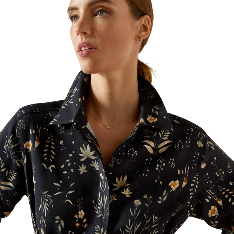 Ariat Women's Culham Dress - Navy Floral Print-3