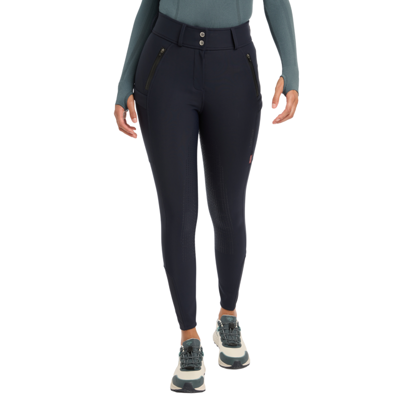 LeMieux Drytex Waterproof Breeches Full Seat - Navy-2