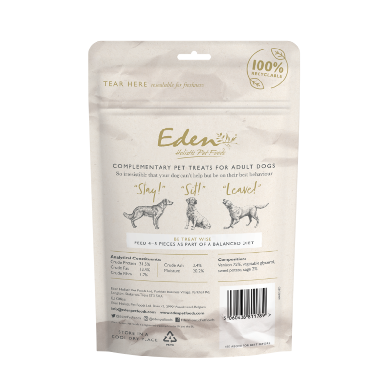 Eden Venison And Sage Training Treats - 80g-1