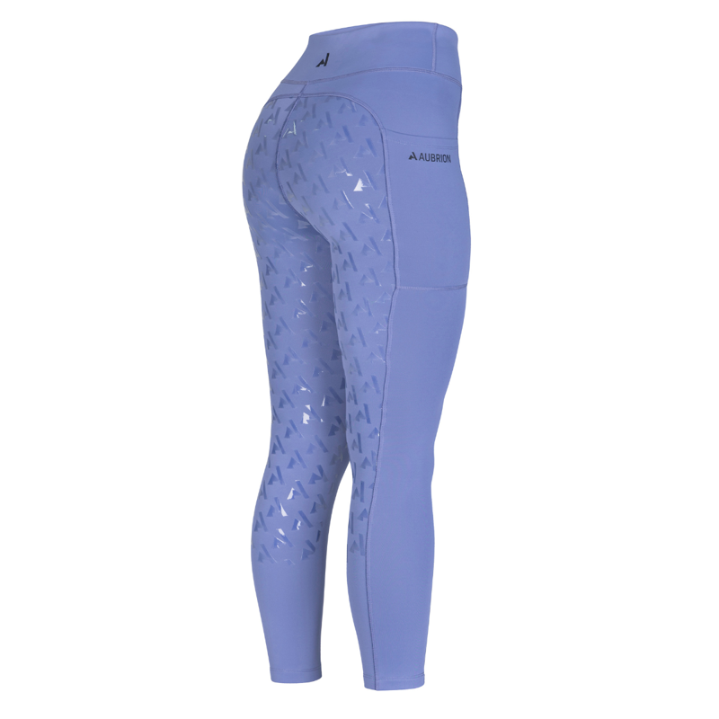 Aubrion React Winter Riding Tights - Sky-3