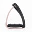 Freejump Soft'Up Pro 2 Stirrups - Black/Powder Pink