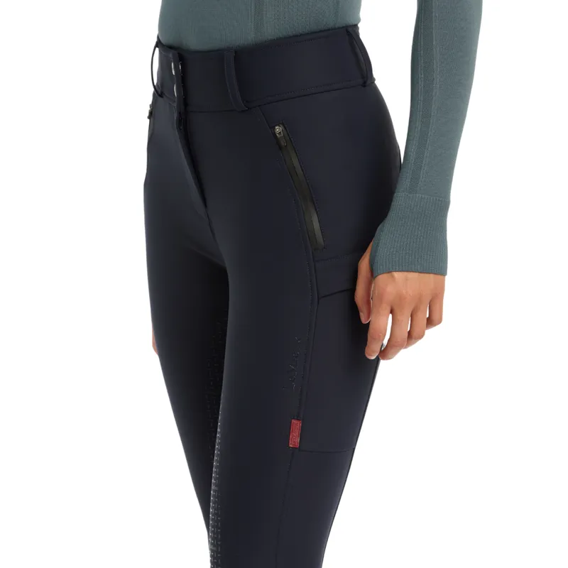 LeMieux Drytex Waterproof Breeches Full Seat - Navy-4