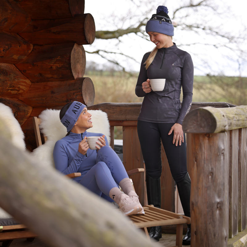 Aubrion React Winter Riding Tights - Shadow-9