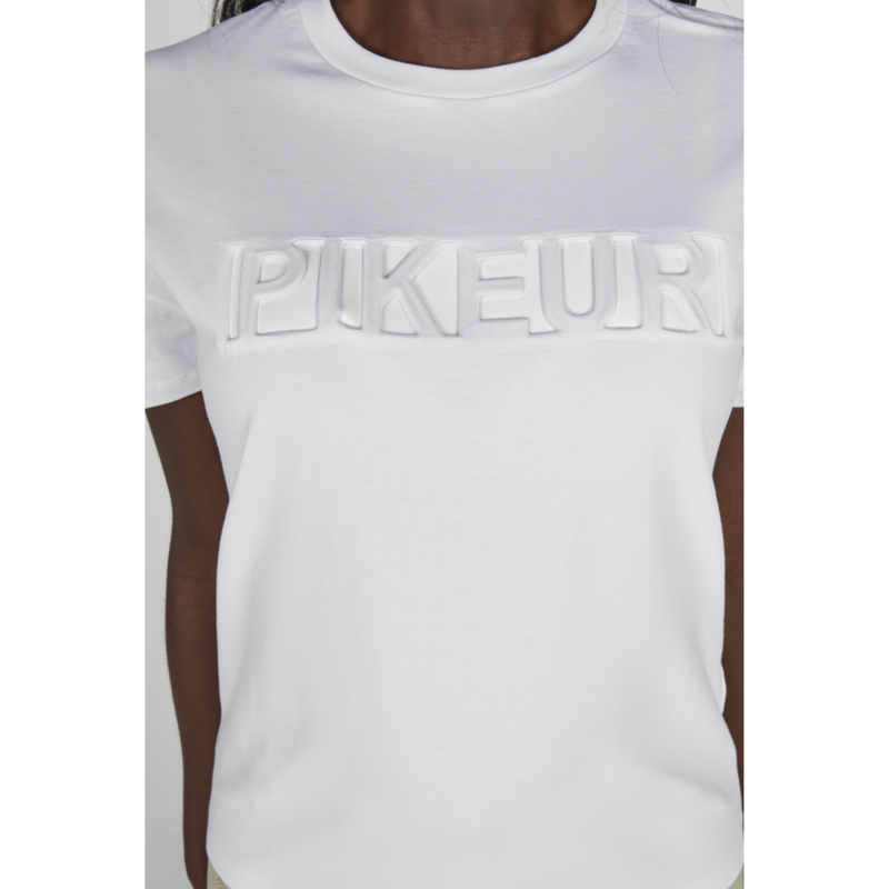 Pikeur Ladies Oversized T-Shirt - White-2