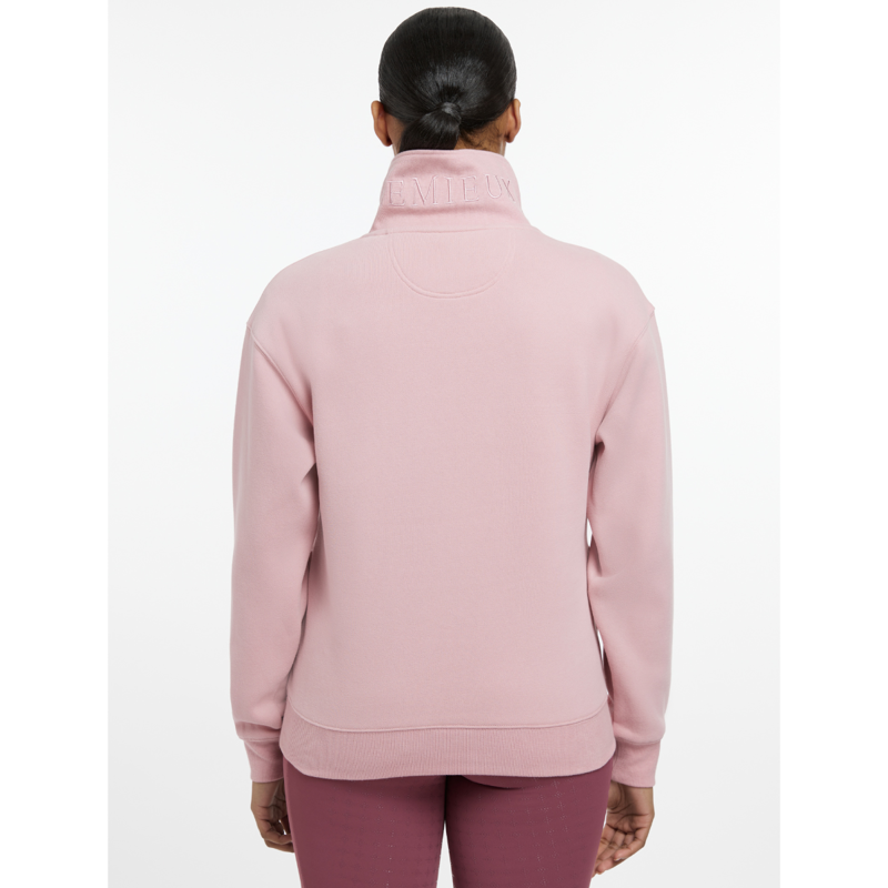 LeMieux Ladies Keira Quarter Neck Sweat - Blossom-1