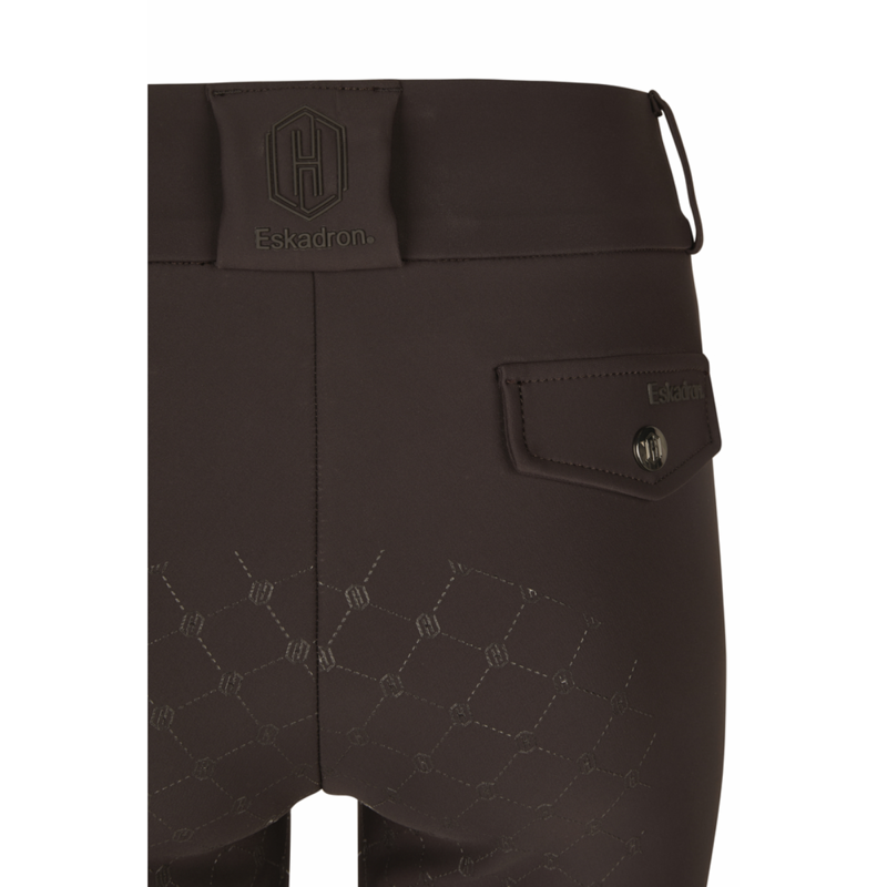 Eskadron Full Grip Breeches Fanatics AW25 - Black Truffle-4