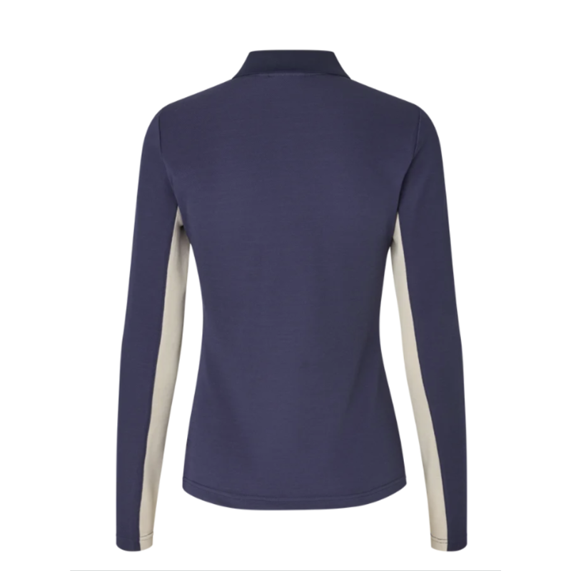 Kingsland KLAmy Ladies LS Polo Shirt - Evening Blue-1
