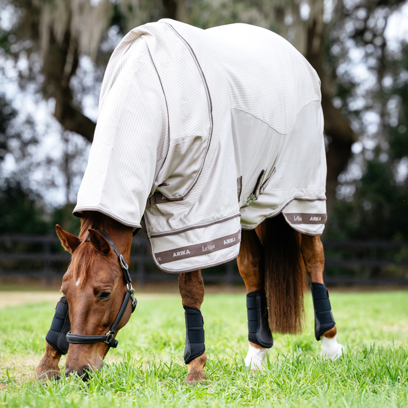 LeMieux Arika Sunstopper Sheet - Stone-2