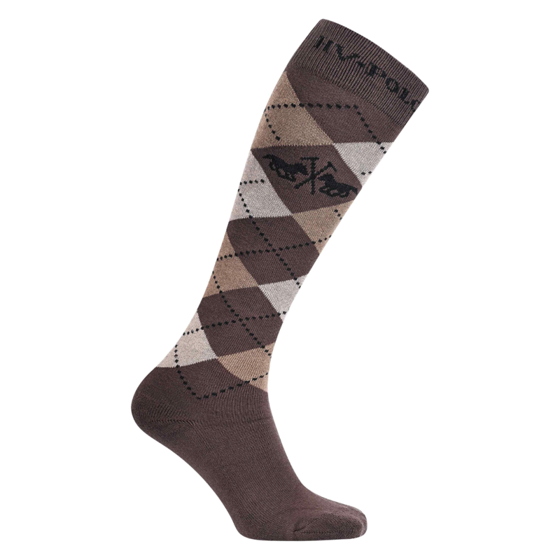 HV Polo Ladies Argyle Socks - Straw