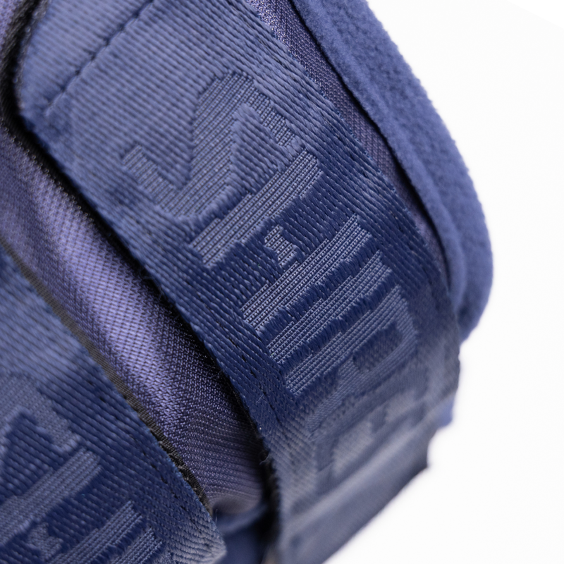 Shires FlyGuard Pro Fine Mesh Earless Fly Mask - Navy-4