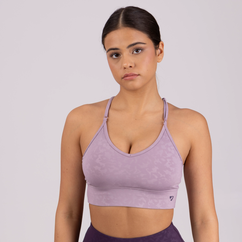 Aubrion Invigorate Sports Bra - Mauve-1