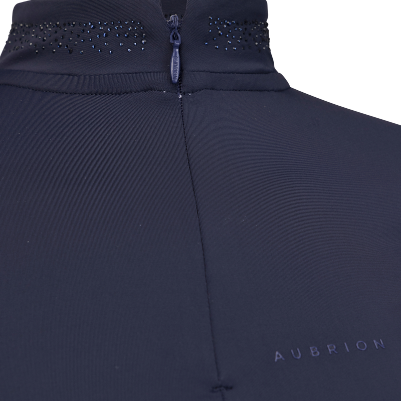 Aubrion Young Rider Optima GX Show Shirt - Navy-4