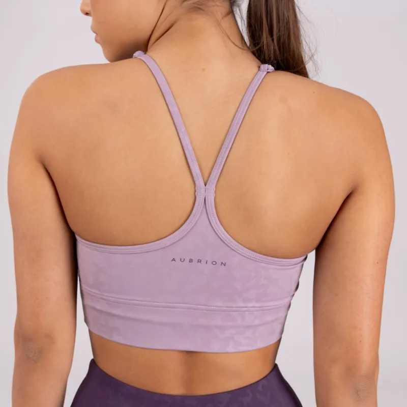 Aubrion Invigorate Sports Bra - Mauve-2