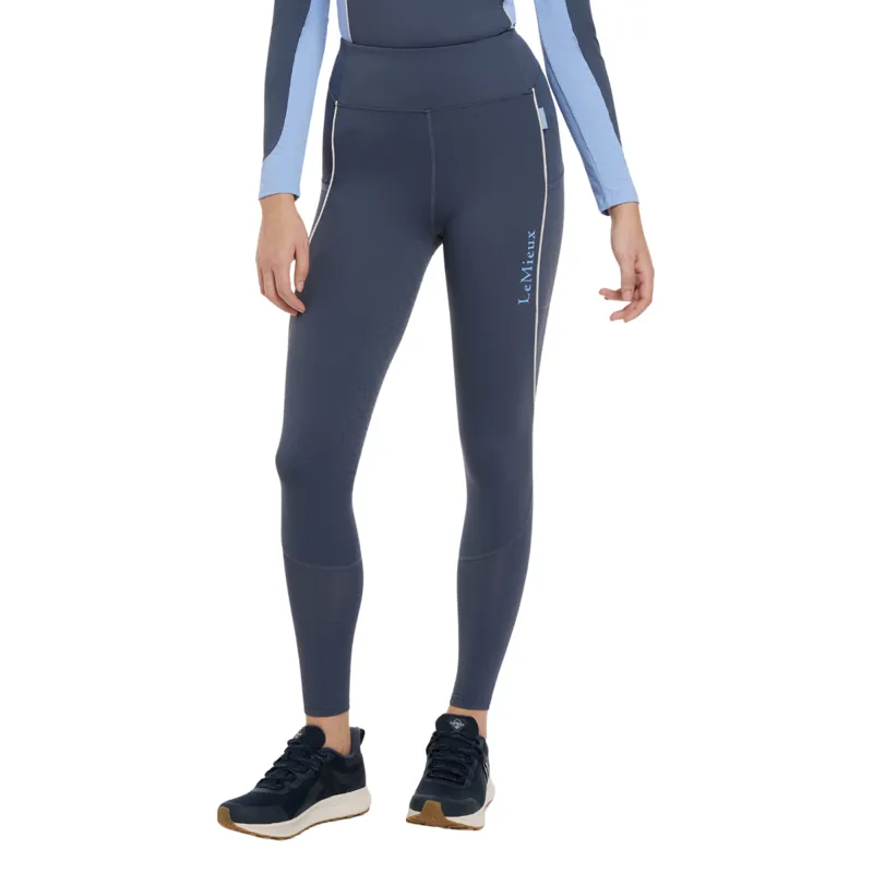 LeMieux Esme Mesh Pull Ons - Dusk Blue