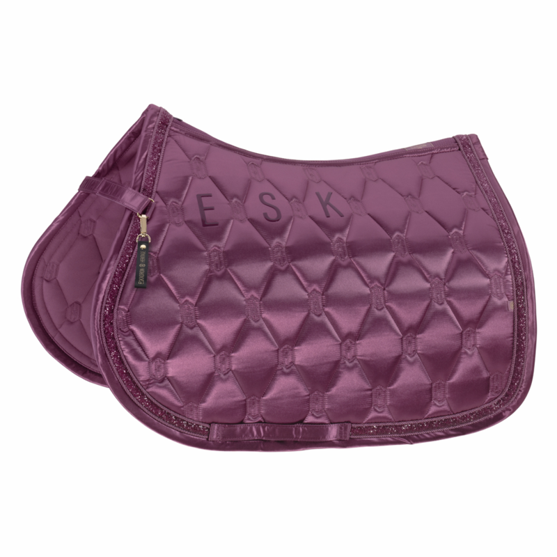 Eskadron Satin Jewel Saddlecloth Heritage AW25 - Wildberry-2