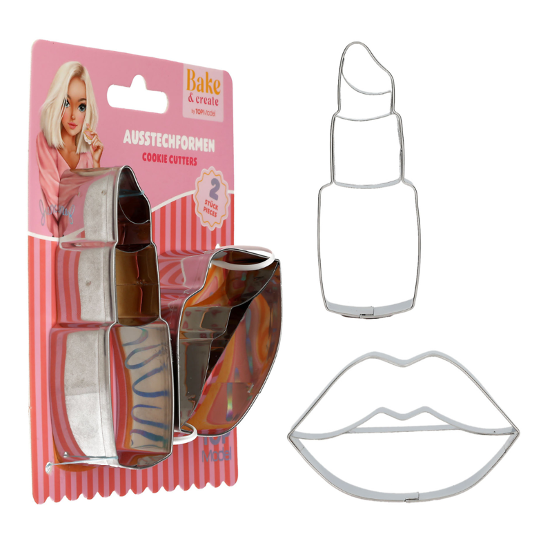 TOPModel Lipstick and Lip Cookie Cutters-2
