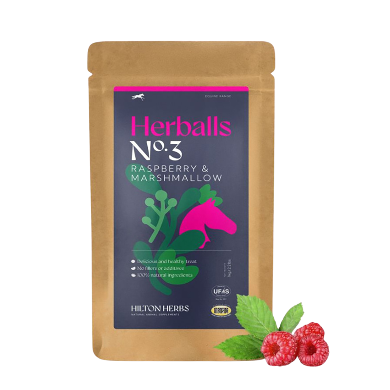 Hilton Herbs Herballs Marshmallow and Raspberry