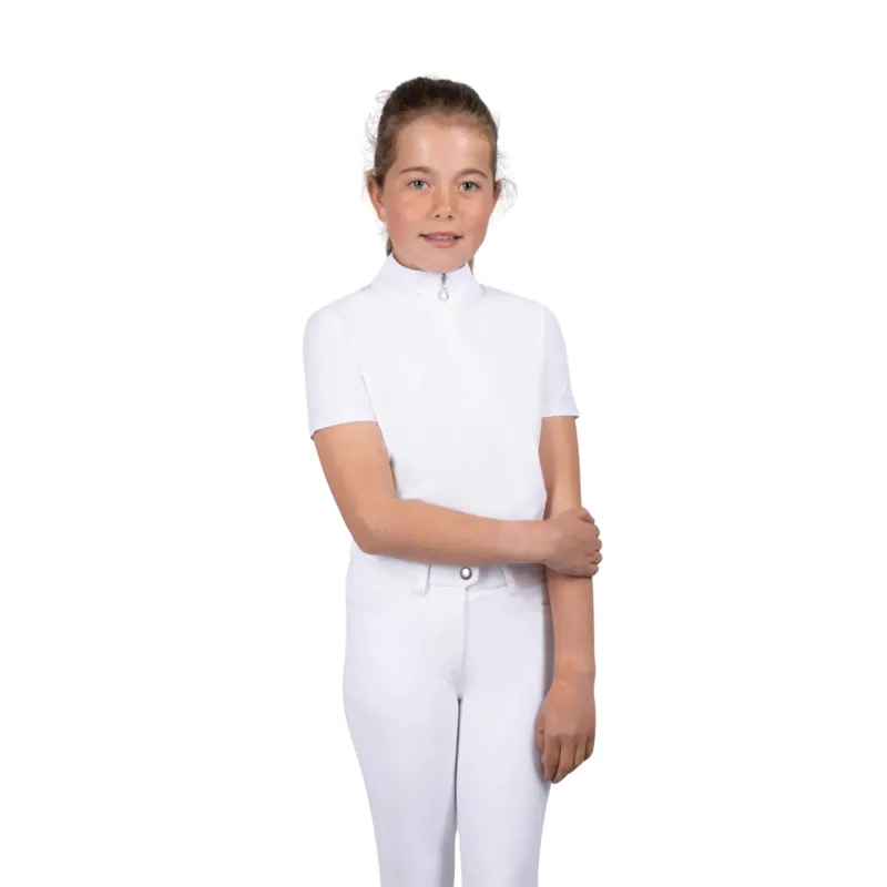 Coldstream Next Generation Child's Ayton Show Shirt - White