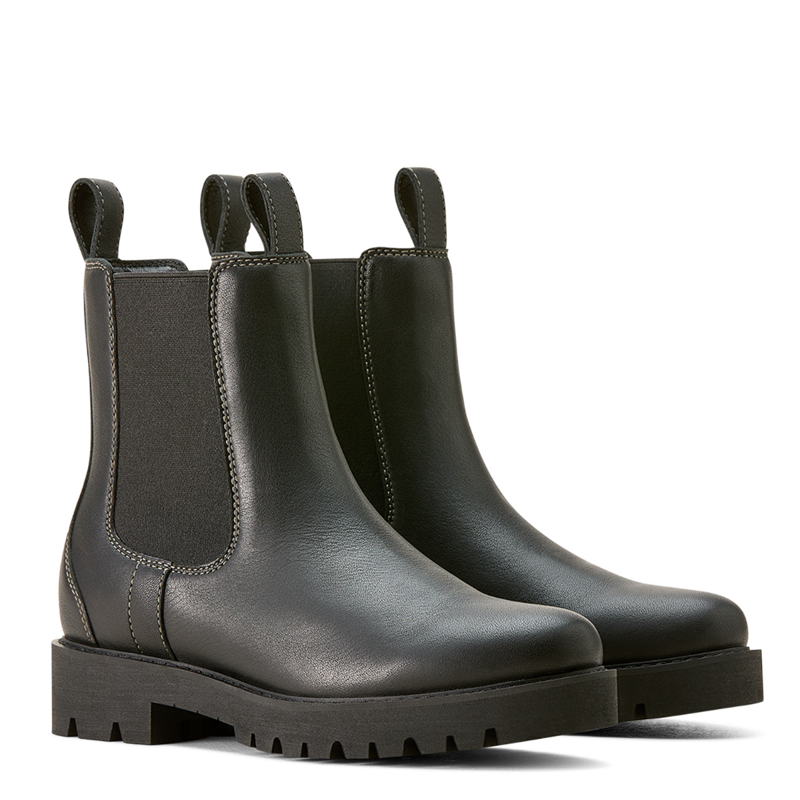 Ariat Women's Wexford Lug Mid Waterproof Boots - Jet Black-6