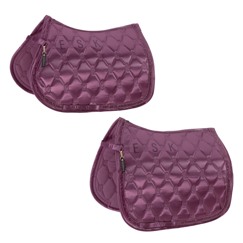 Eskadron Satin Jewel Saddlecloth Heritage AW25 - Wildberry