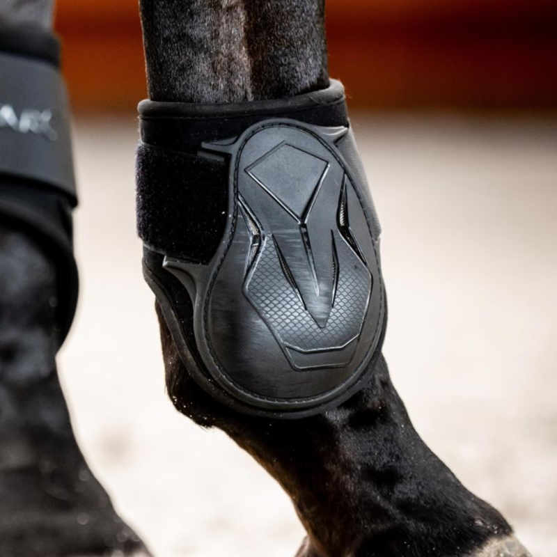 Horseware Classic Fetlock Boots - L - Black/Black-1