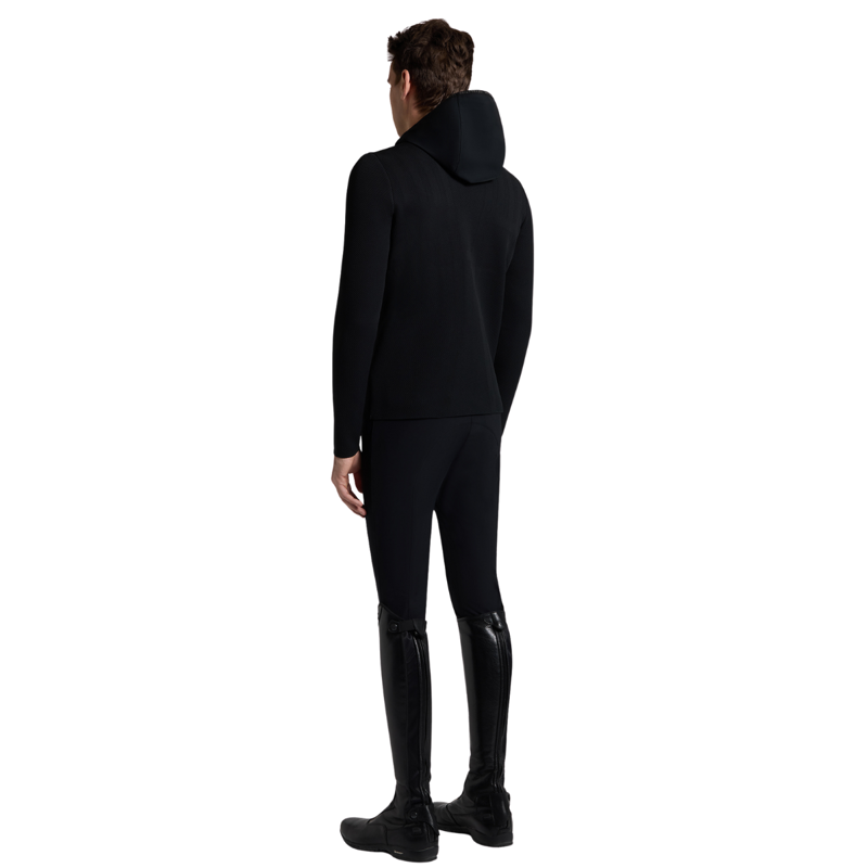 Cavalleria Toscana Men's Tech Knit Softshell Jacket - Black-1